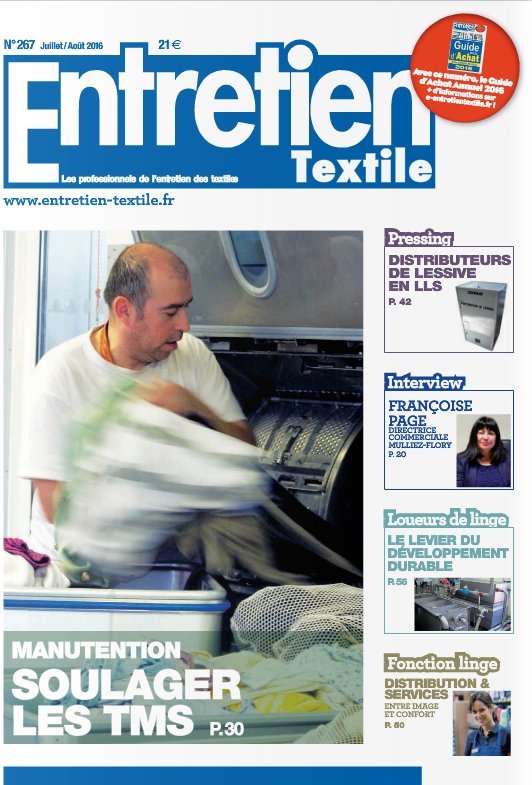 Les archives du magazine spécialisé sur l'entretien des textiles
