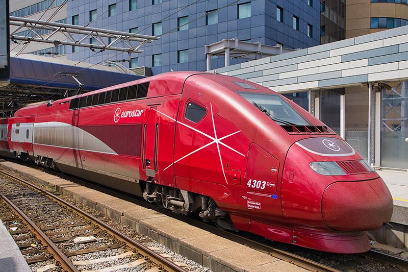 Hublo prend l’Eurostar