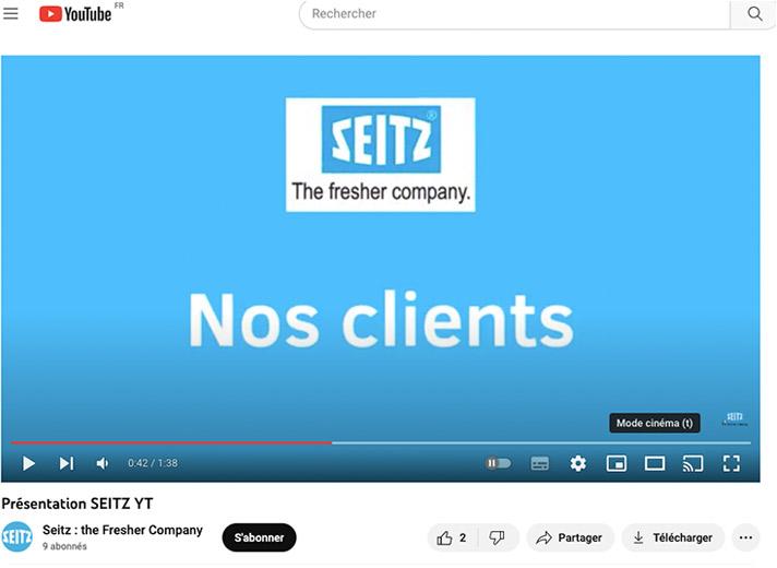 Seitz lance sa chaine YouTube