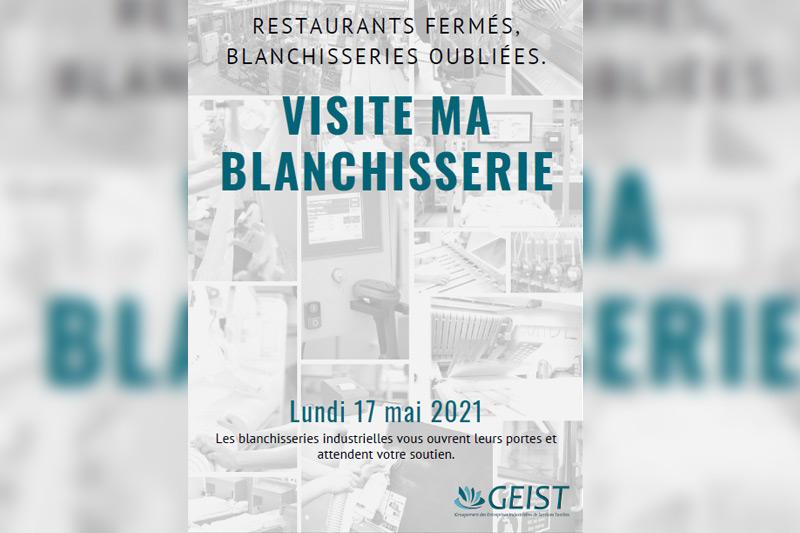 Blanchisserie industrielle. Opération « Visite ma blanchisserie »